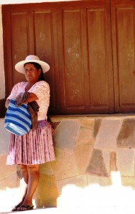 Frau in Samaipata